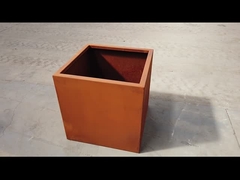 مخصص في الهواء الطلق حديقة اناء للزهور المزارعون معدن كبير