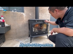 موقد الفحم القديم المصمم بالصلب المصمم بالصلب